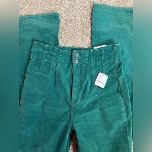NWT - Green We the Free Jayde Corduroy Flares